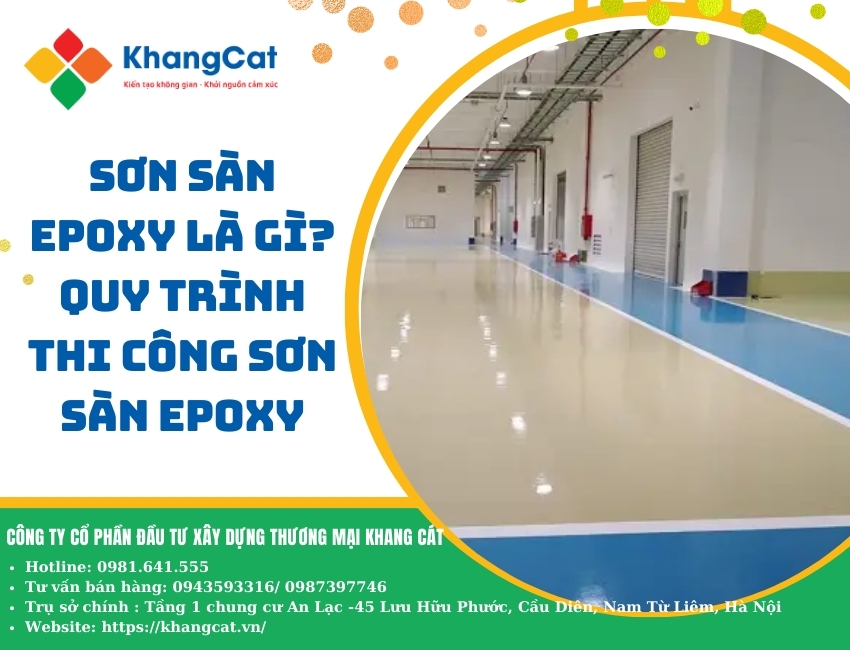 Sơn sàn epoxy là gì? Quy trình thi công sơn sàn epoxy đơn giản